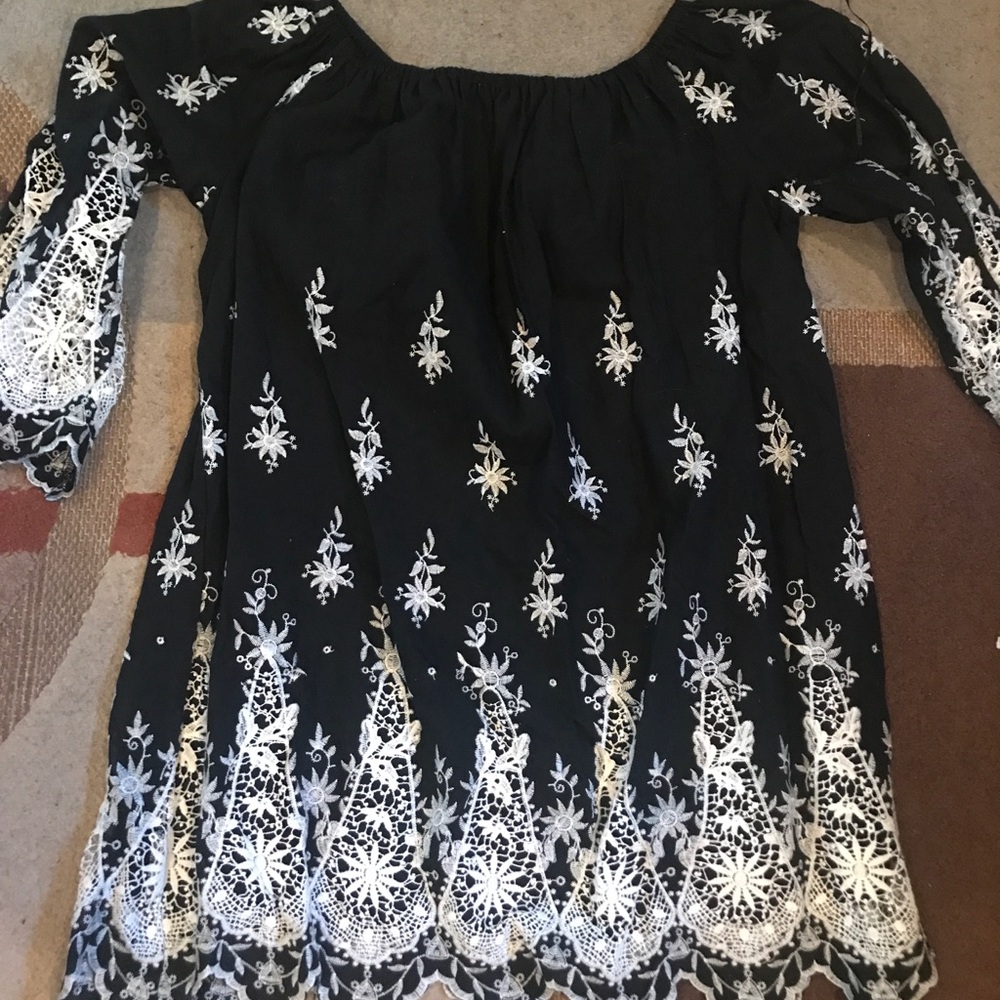 Off the shoulder dress
